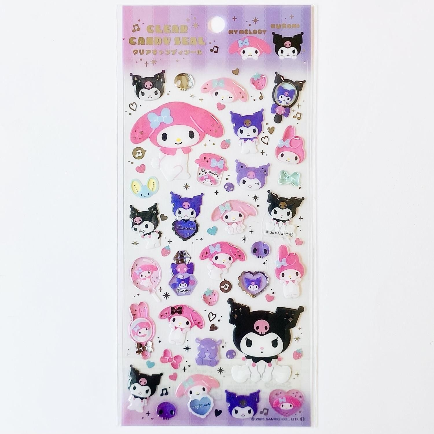 CRUX(クラックス) サンリオキャラクターズ クリアキャンディシール
