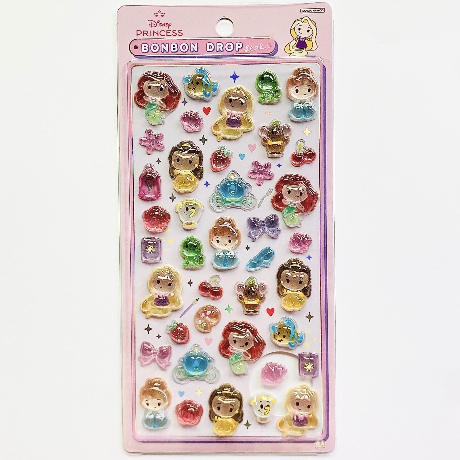 ディズニー ボンボンドロップシールなどのセット 13枚 サンスター文具 BONBON DROP SEAL(ボンボンドロップシール) ディズニー