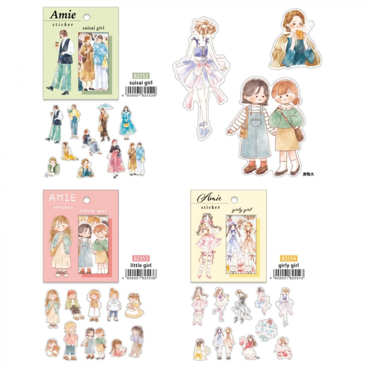 MIND WAVE(マインドウェイブ) amie sticker(アミステッカー) 3種