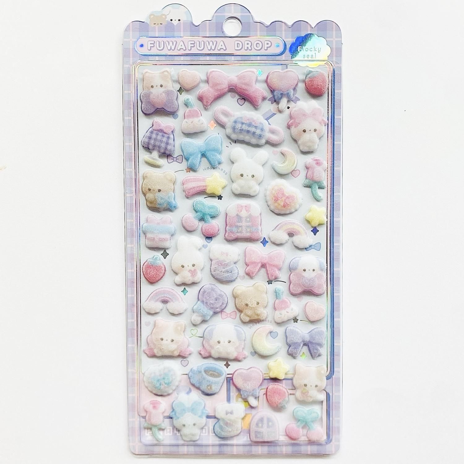 Q-lia(クーリア) FUWAFUWA DROP SEAL(ふわふわドロップシール