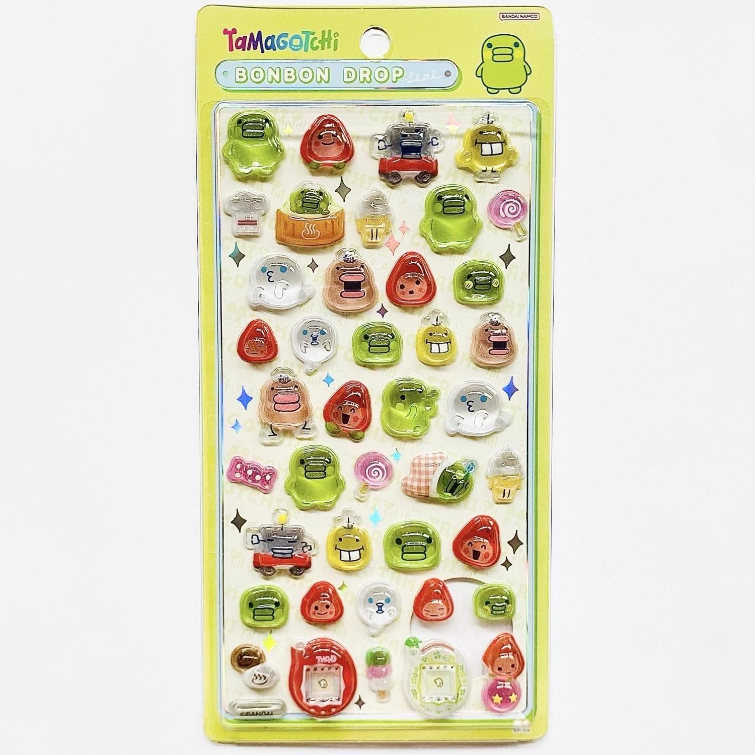 たまごっち　ボンボンドロップシール　セット　正規品　たまごっち　くちぱっち　新品 サンスター文具 BONBON DROP SEAL(ボンボンドロップシール) たまごっち