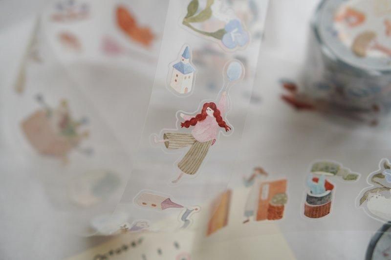 予約8下IV】Ivy Snow PETロールシール on the DESK Ivy-029