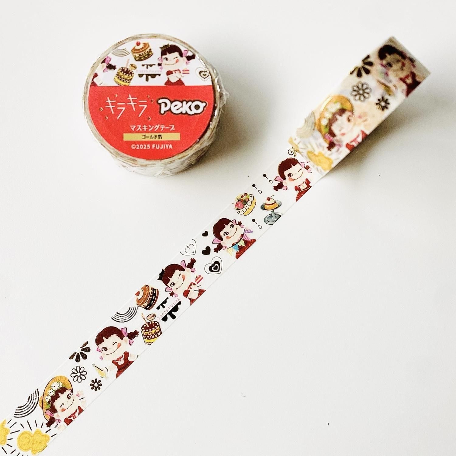 WORLD CRAFT(ワールドクラフト) Peko キラキラマスキングテープ Sweet
