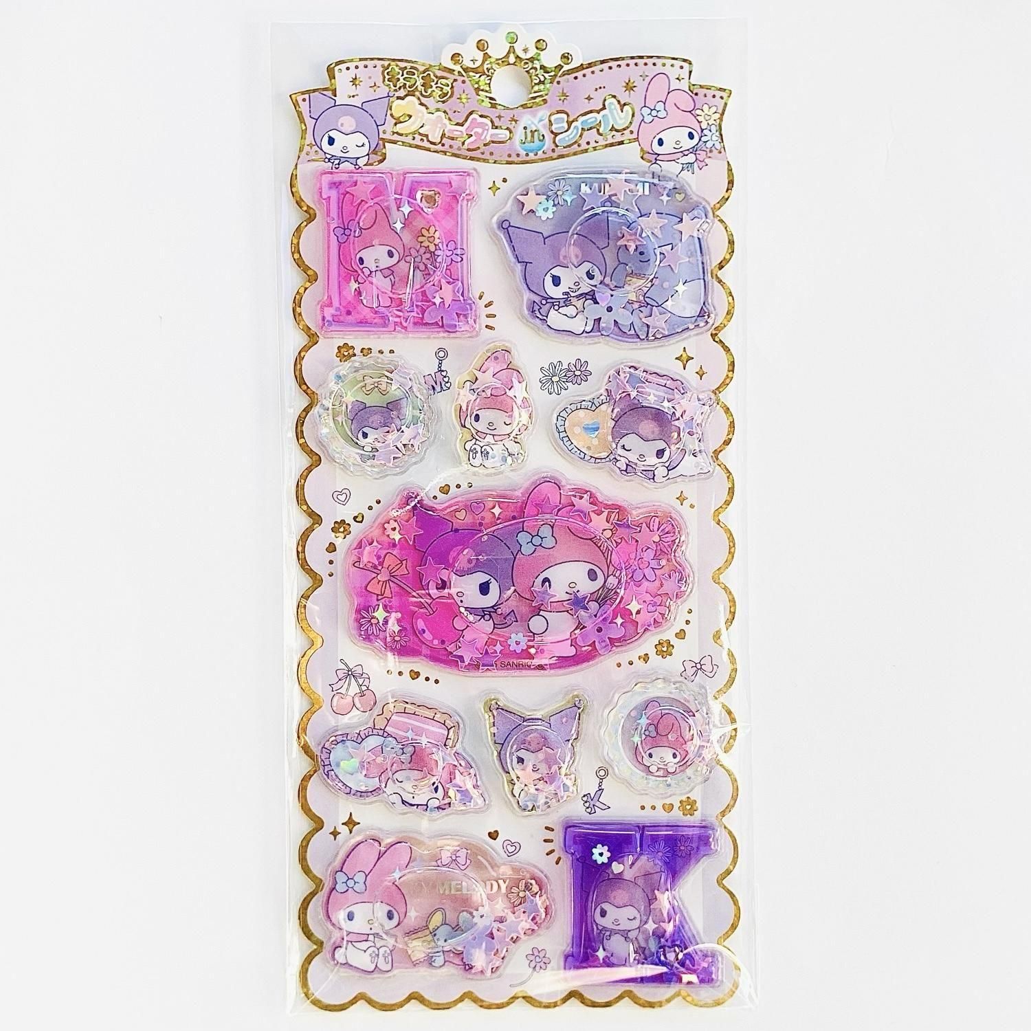 CRUX(クラックス) キラキラウォーターinシール サンリオキャラクターズ