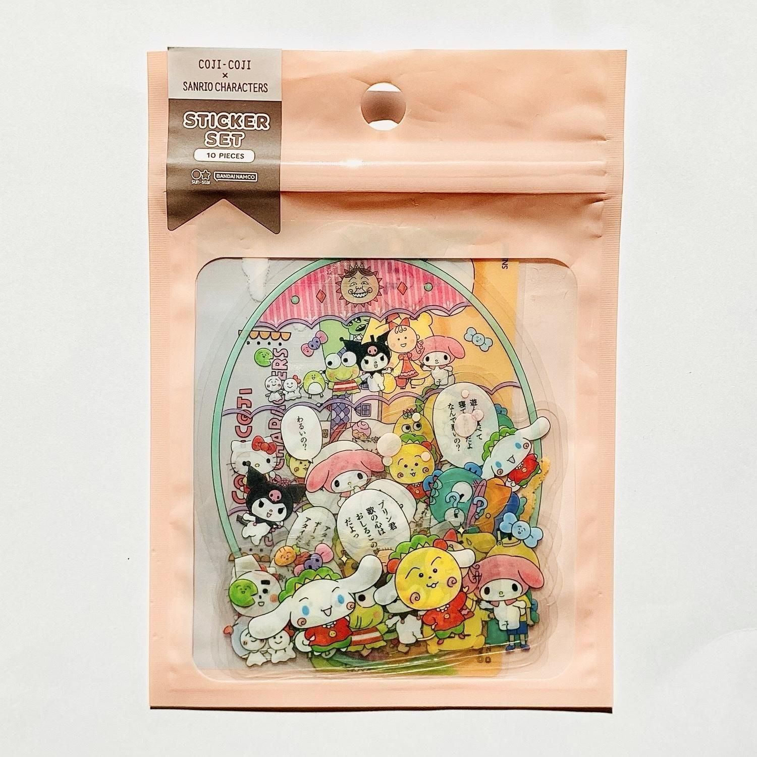 まるページ サンスター文具 ステッカーセット コジコジ×サンリオキャラクターズ