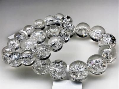 ブラジル産 エレクトリックアイリスクォーツ ブレスレット 18mm