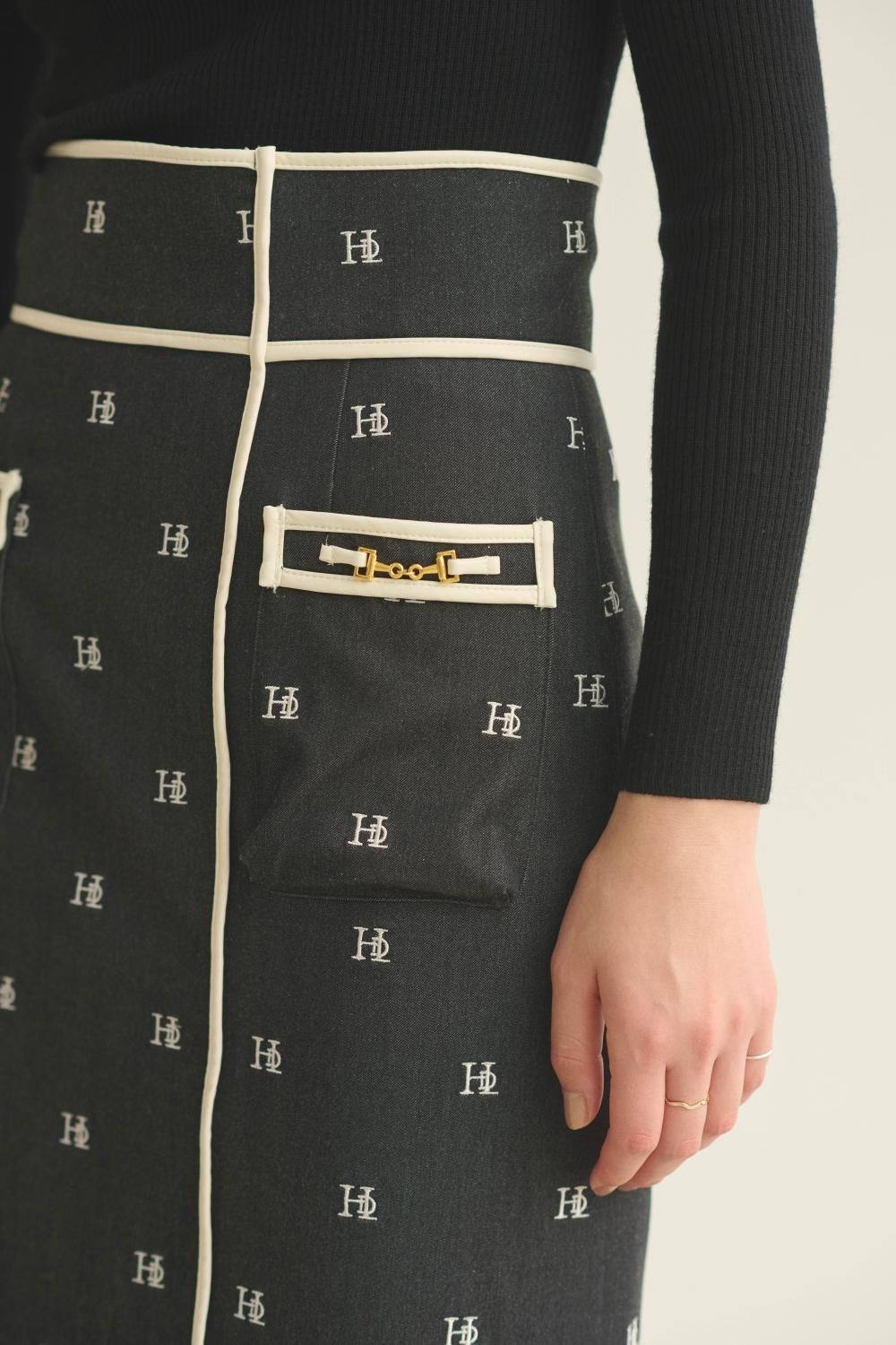 Classical Lady Skirt(Black) - Hdxuly,