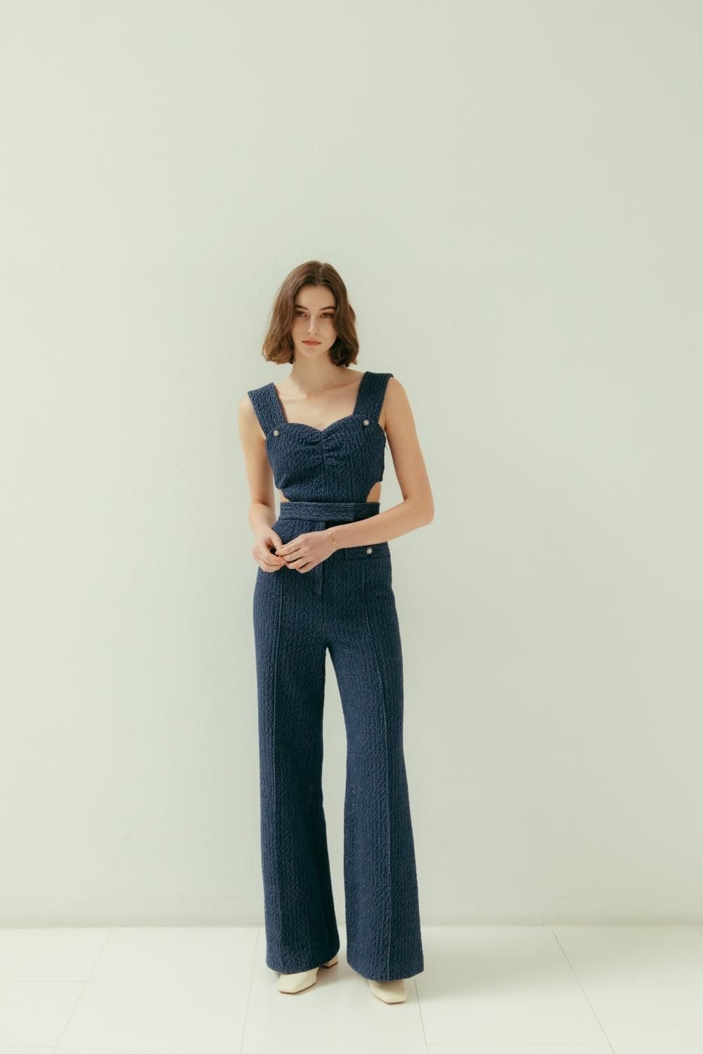 2wayツィードサロペット(1241236) | KEIZUselecct Online STORE