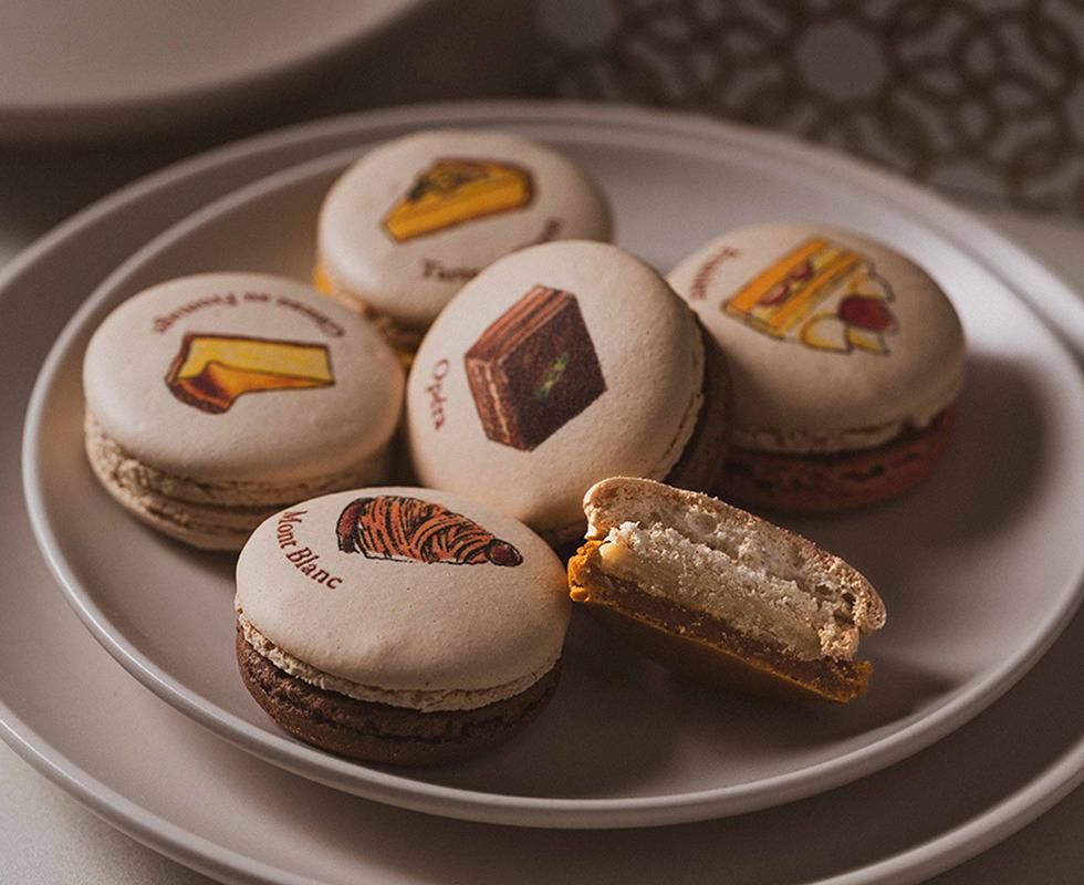 Cake macarons Slide 1