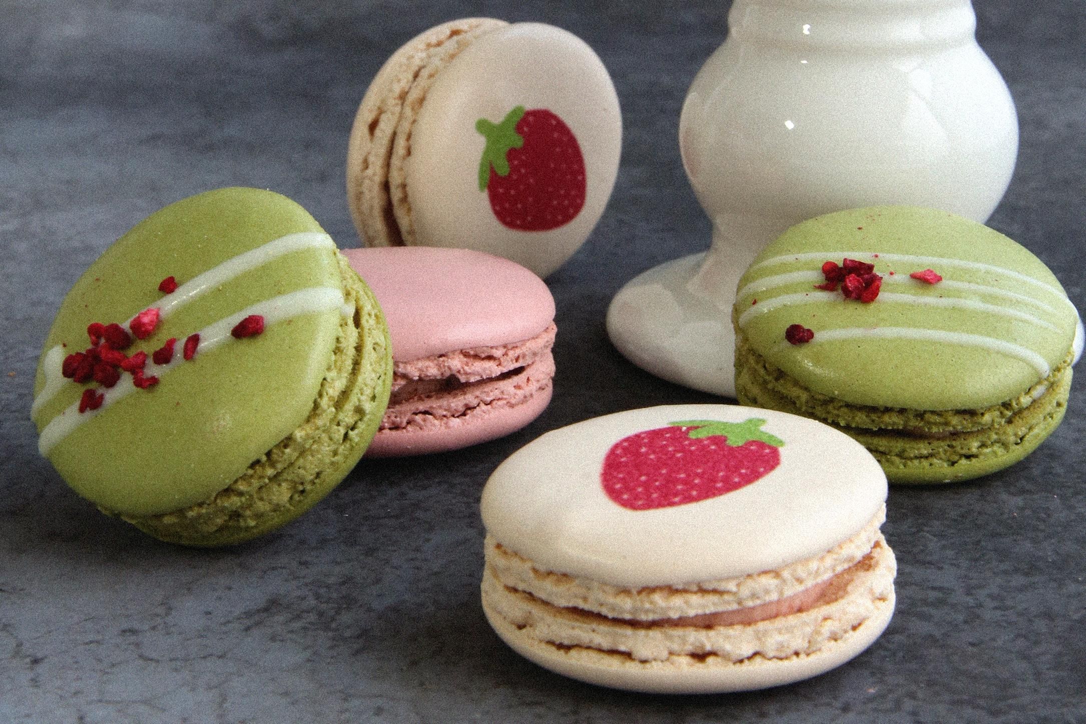 Macarons FraisesΥޥ