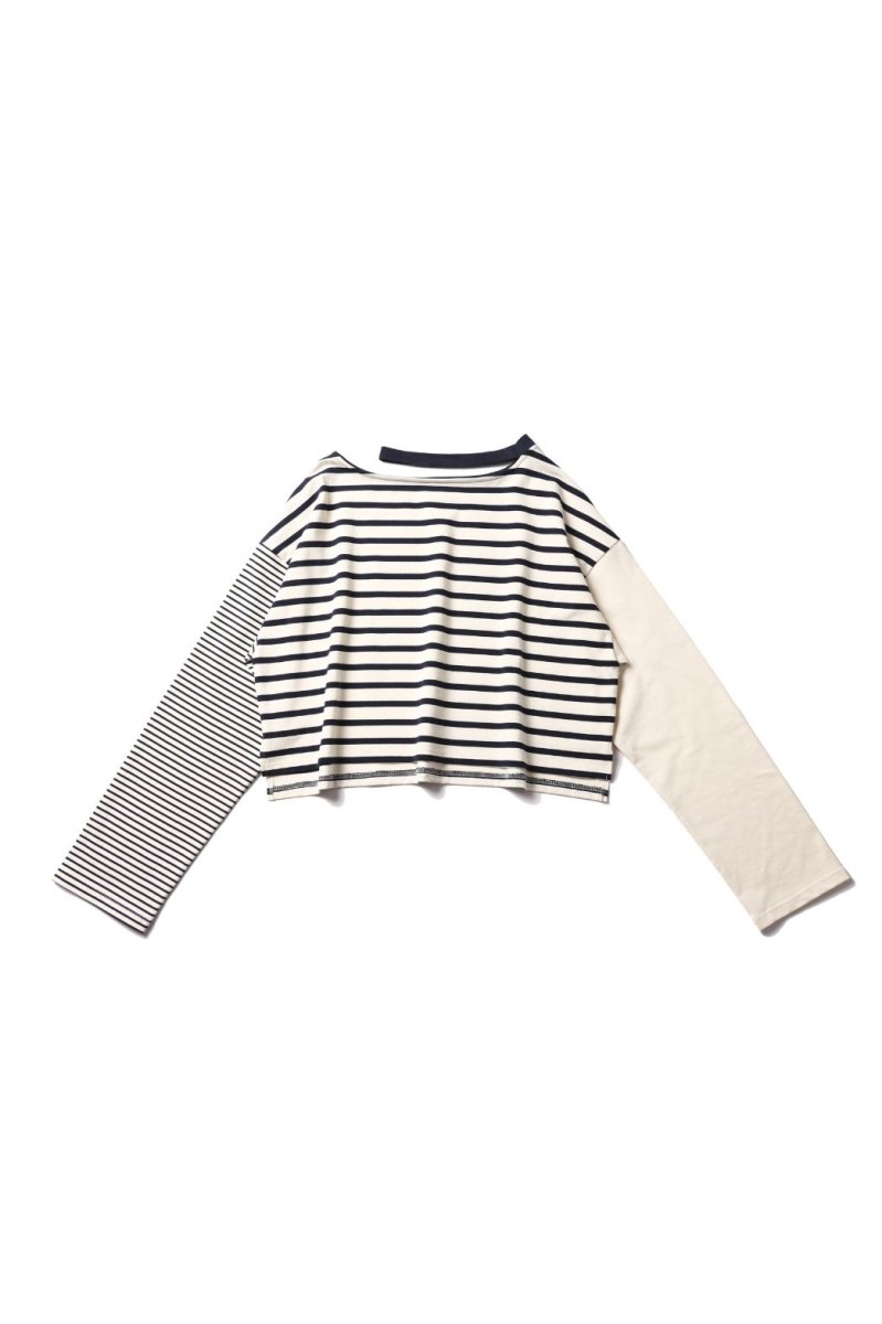 The Striped T-shirt（OFF WHITE）