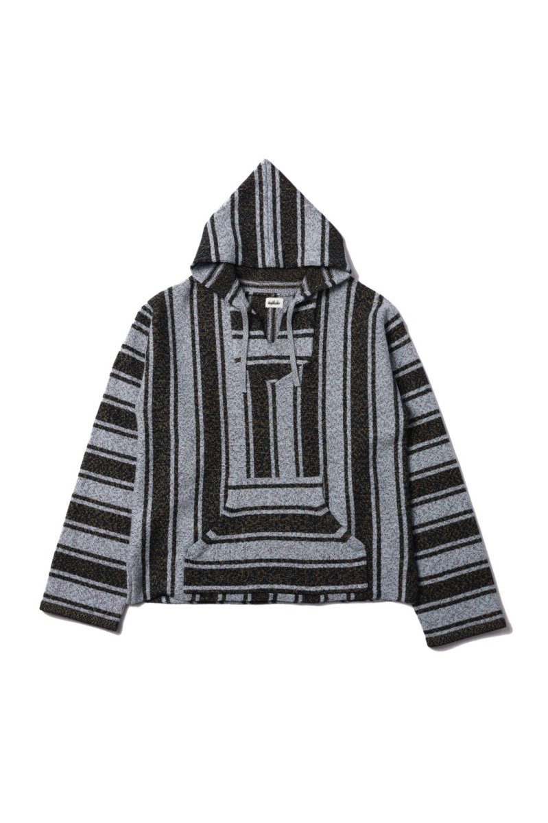 Striped Knit Hoodie（MINT）