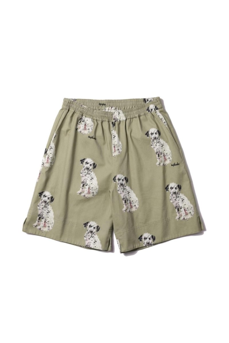 Dalmatian Recycle Short Pants（BEIGE） - irojikake - online store