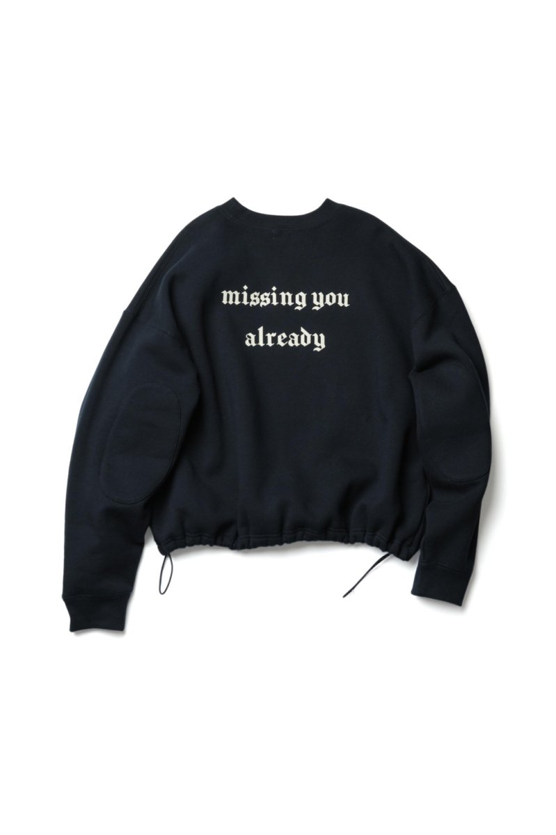 メーカー包装済】 irojikake MESSAGE SWEAT SHIRT - トップス