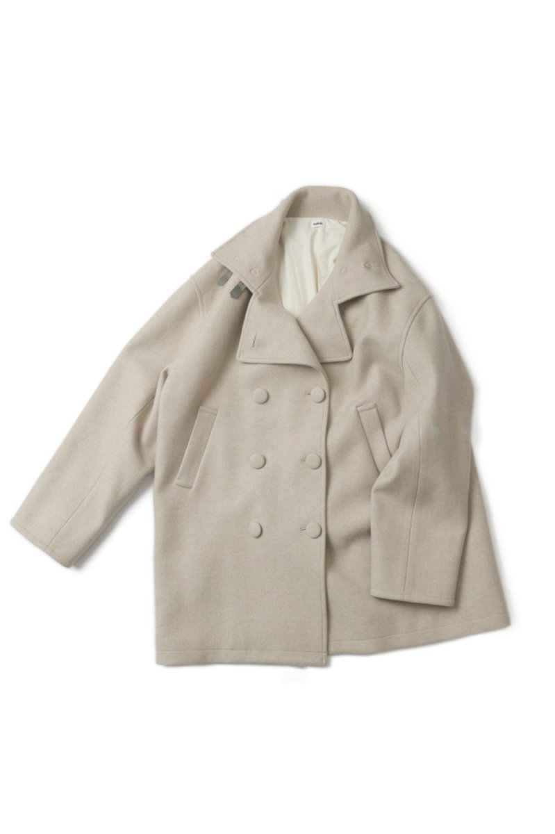 PLANET-FRIENDLY OVER COAT（BEIGE）【recycle♻】