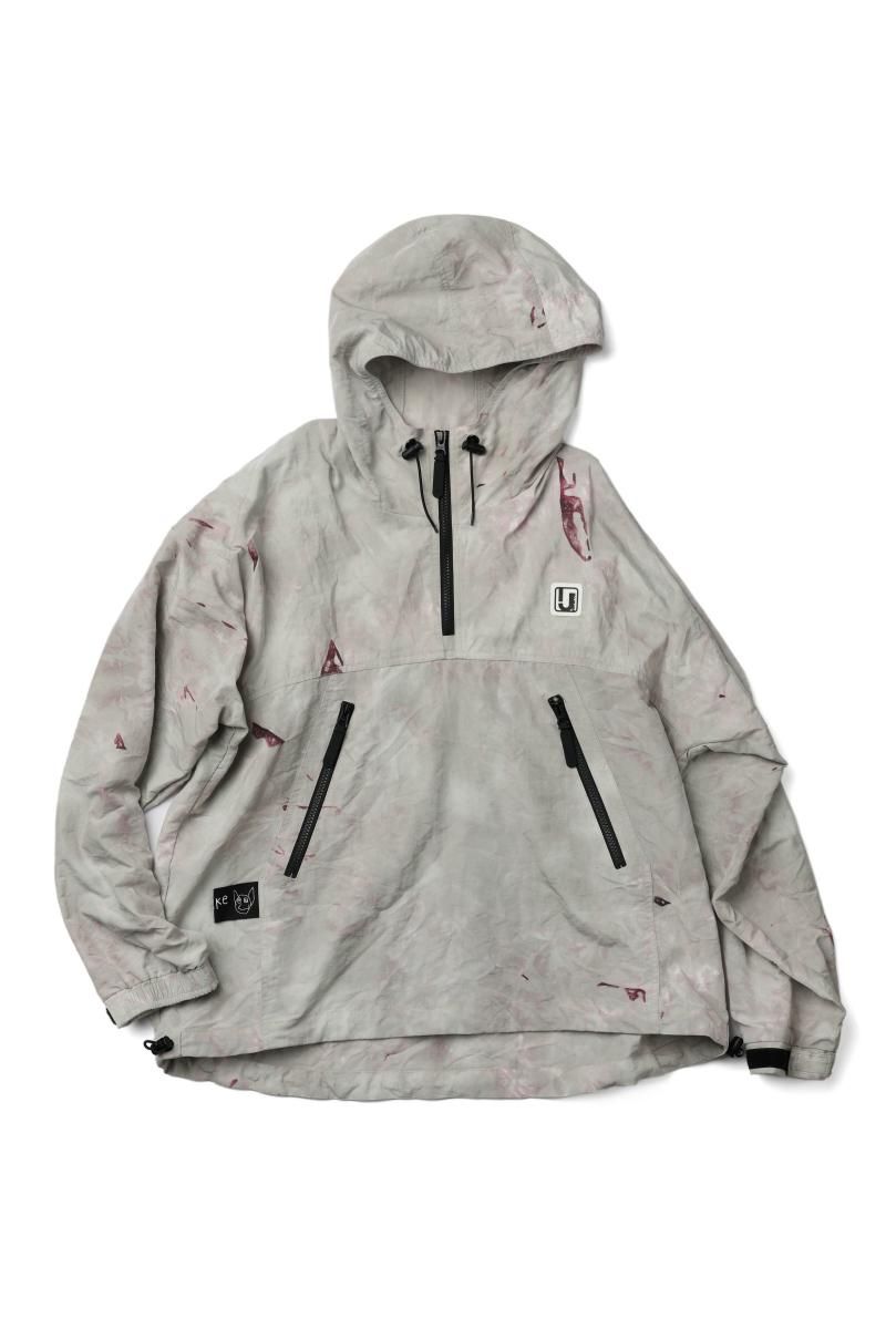 NATURE ANORAK HOODIE(GRAY) - irojikake - online store NATURE ANORAK HOODIE(GRAY) - irojikake - online store