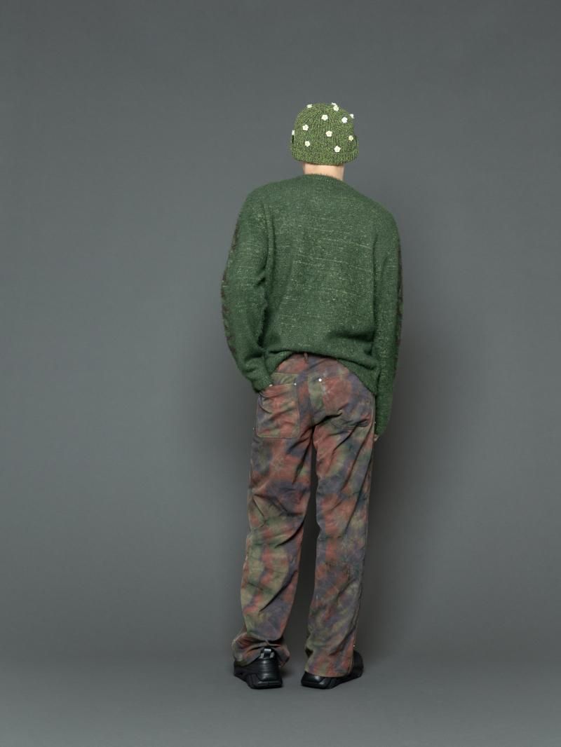 TIE-DYE PANTS（BROWN） - irojikake - online store