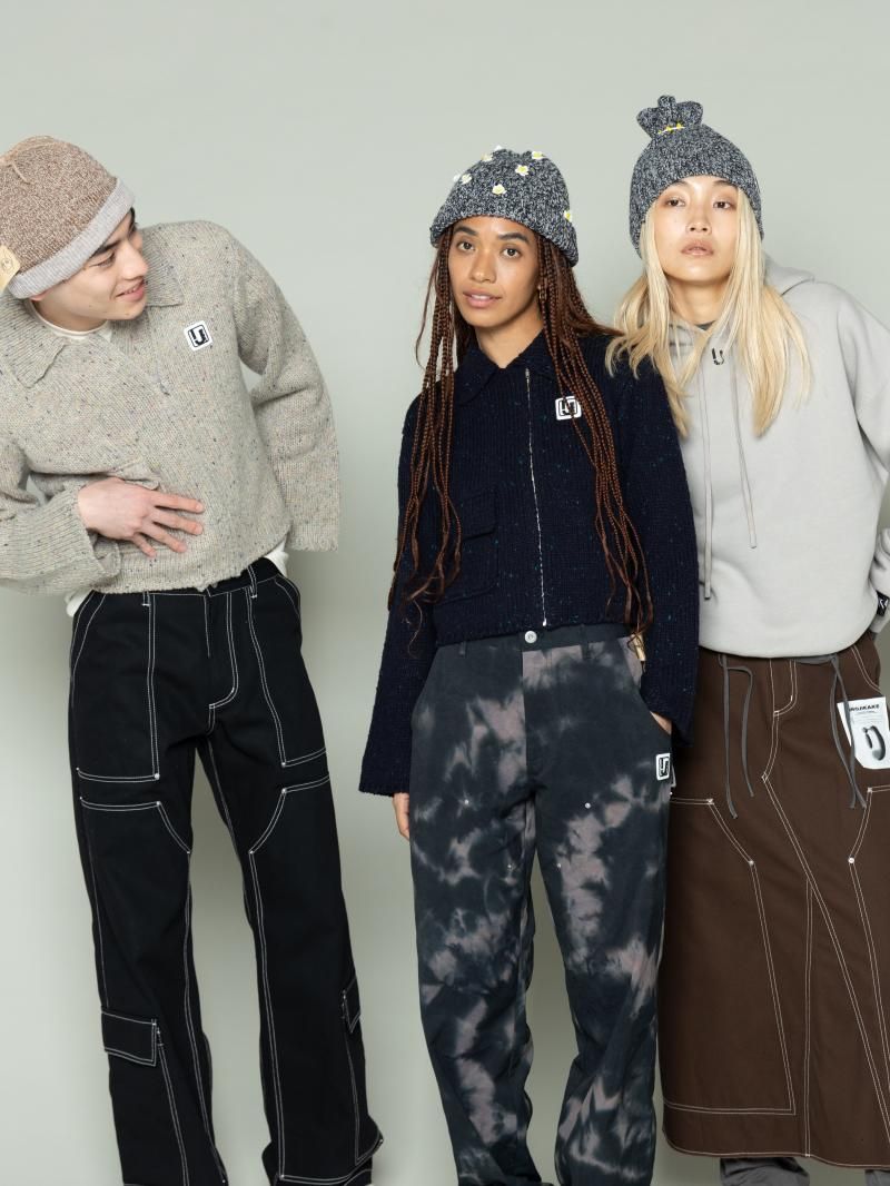 TIE-DYE PANTS（NAVY） - irojikake - online store