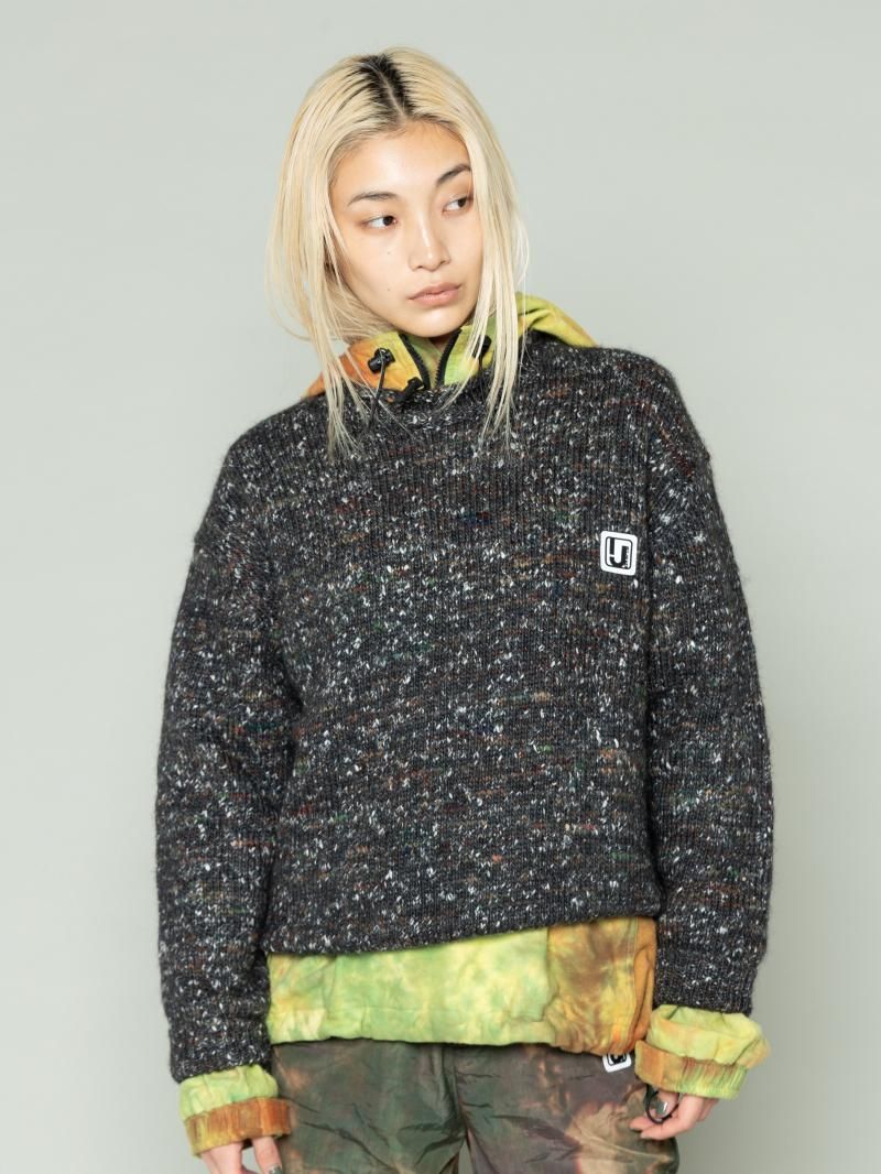 DADDY KNIT（CHARCOAL）S - irojikake - online store