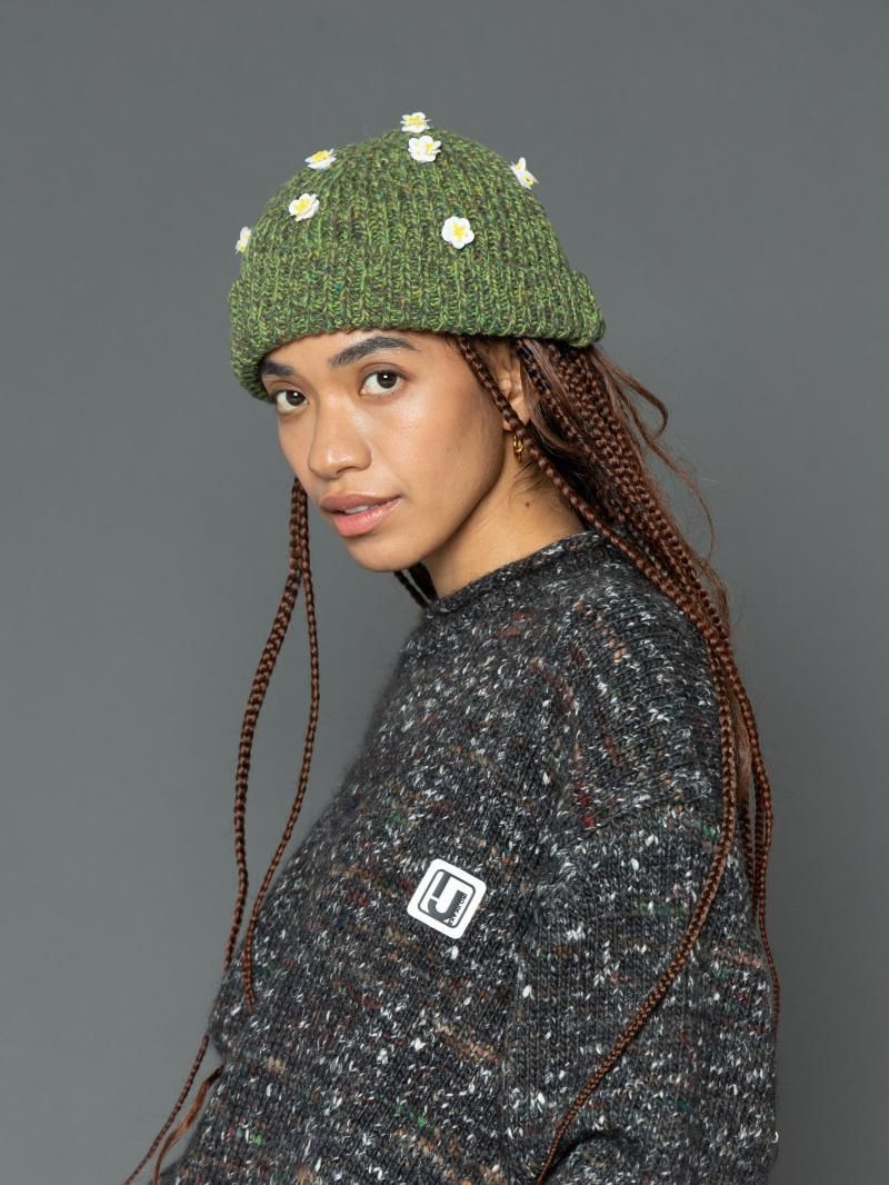 DADDY KNIT（CHARCOAL）S - irojikake - online store