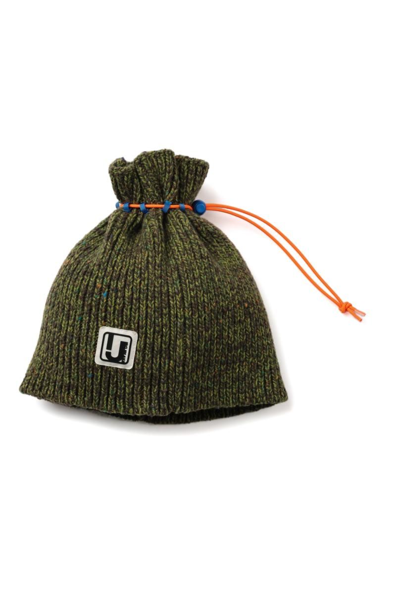 2WAY CAP and NECK WARMER♲GREEN