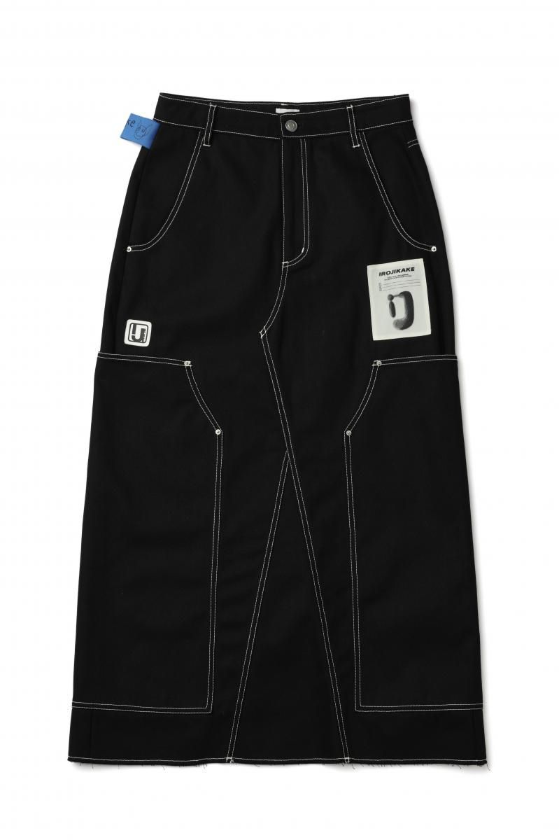PAINTER SKIRTBLACK