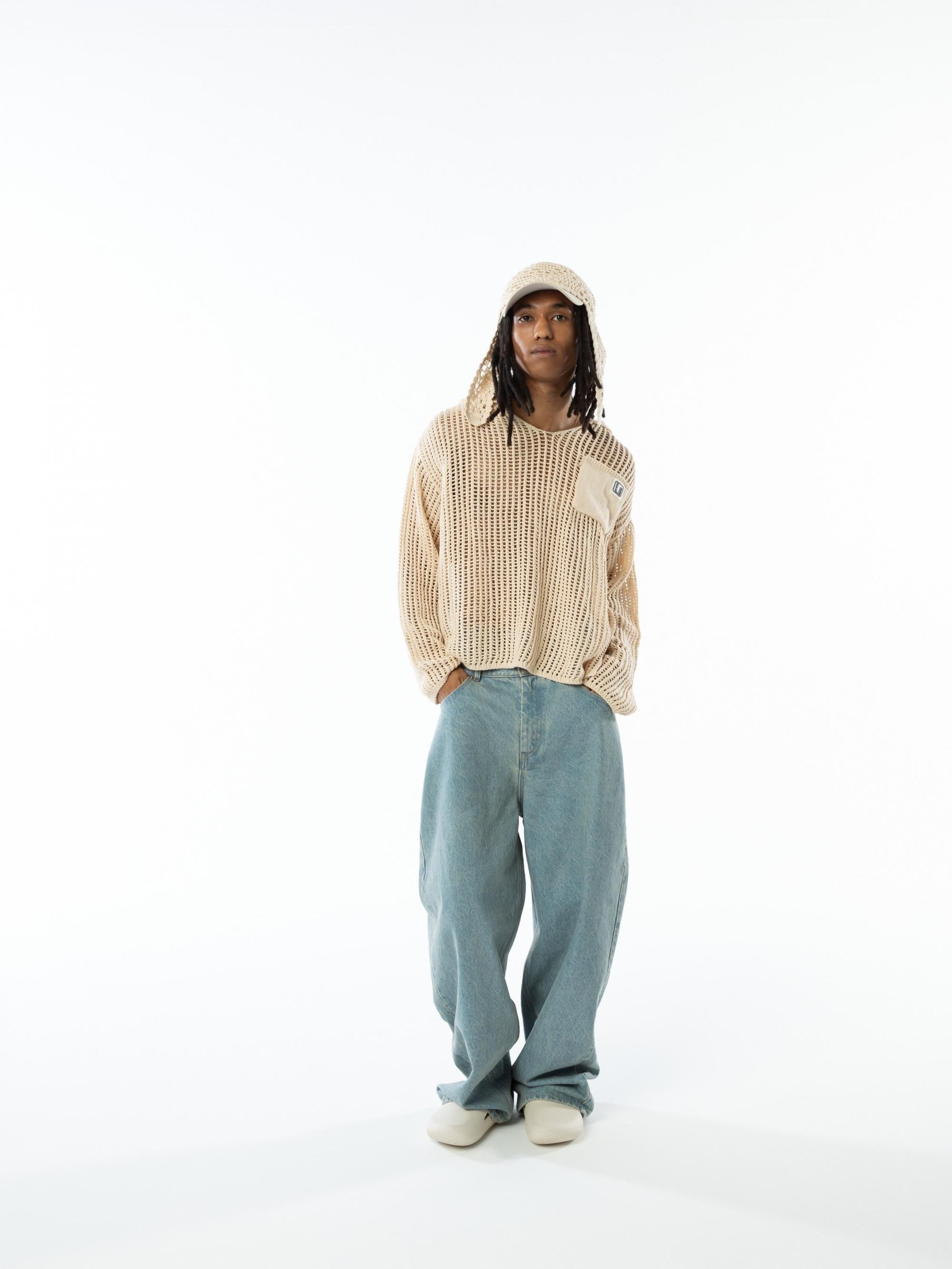 Sagging Denim（LIGHT BLUE） - irojikake - online store
