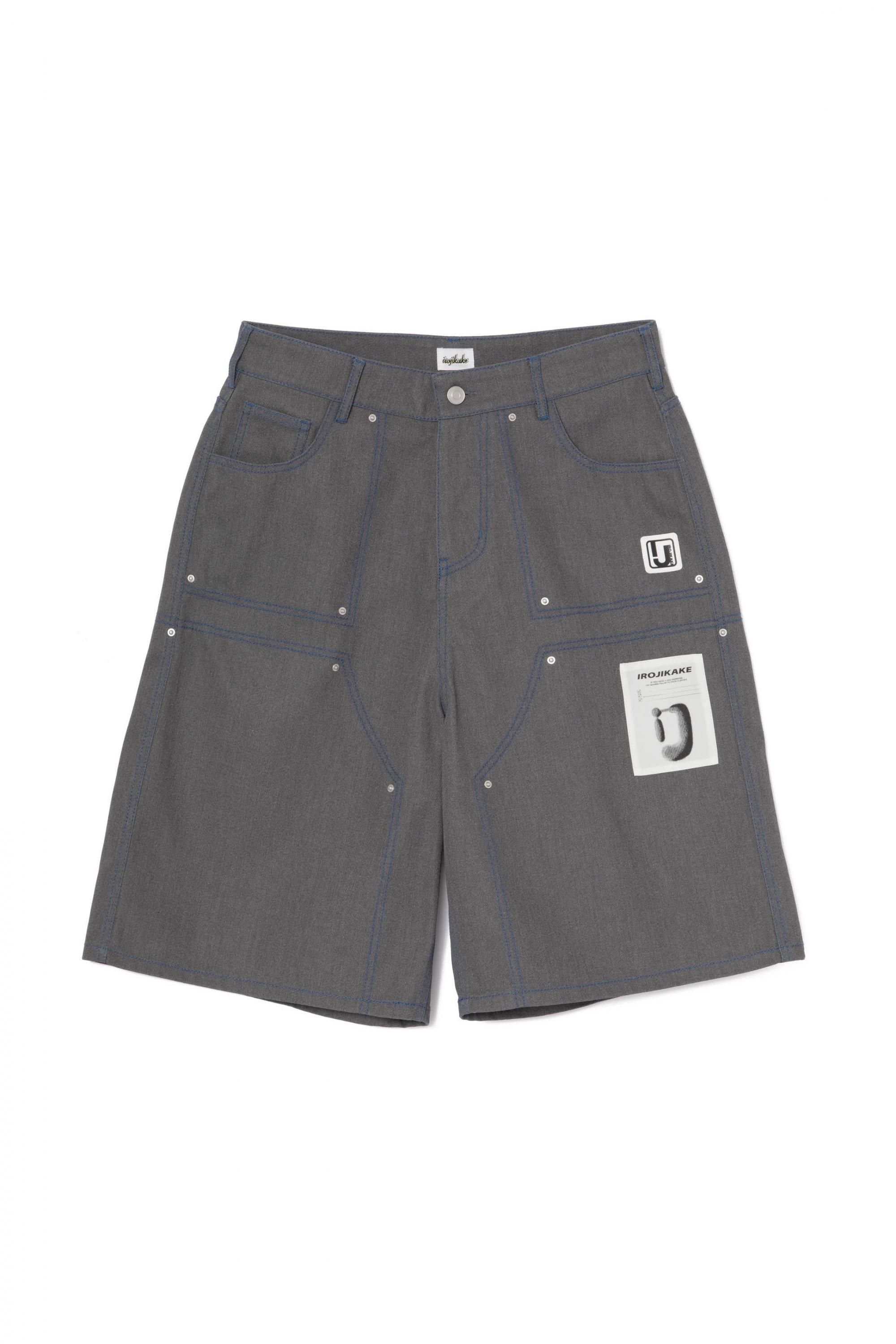 Double stitch short pants（GLAY） - irojikake - online store