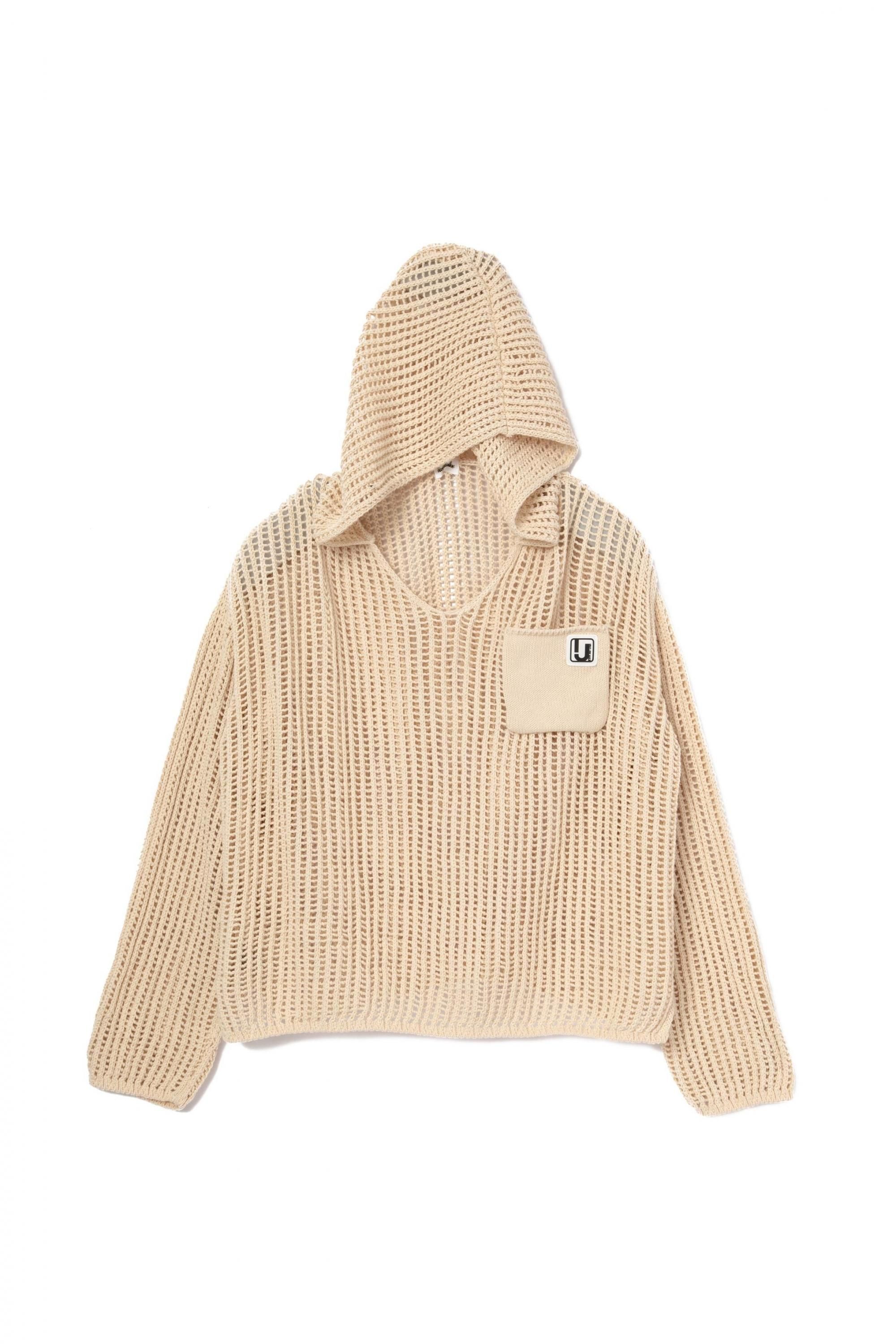 【irojikake（イロジカケ）】Feel the wind hoodie Feel the wind hoodie（NATURAL） - irojikake - online store