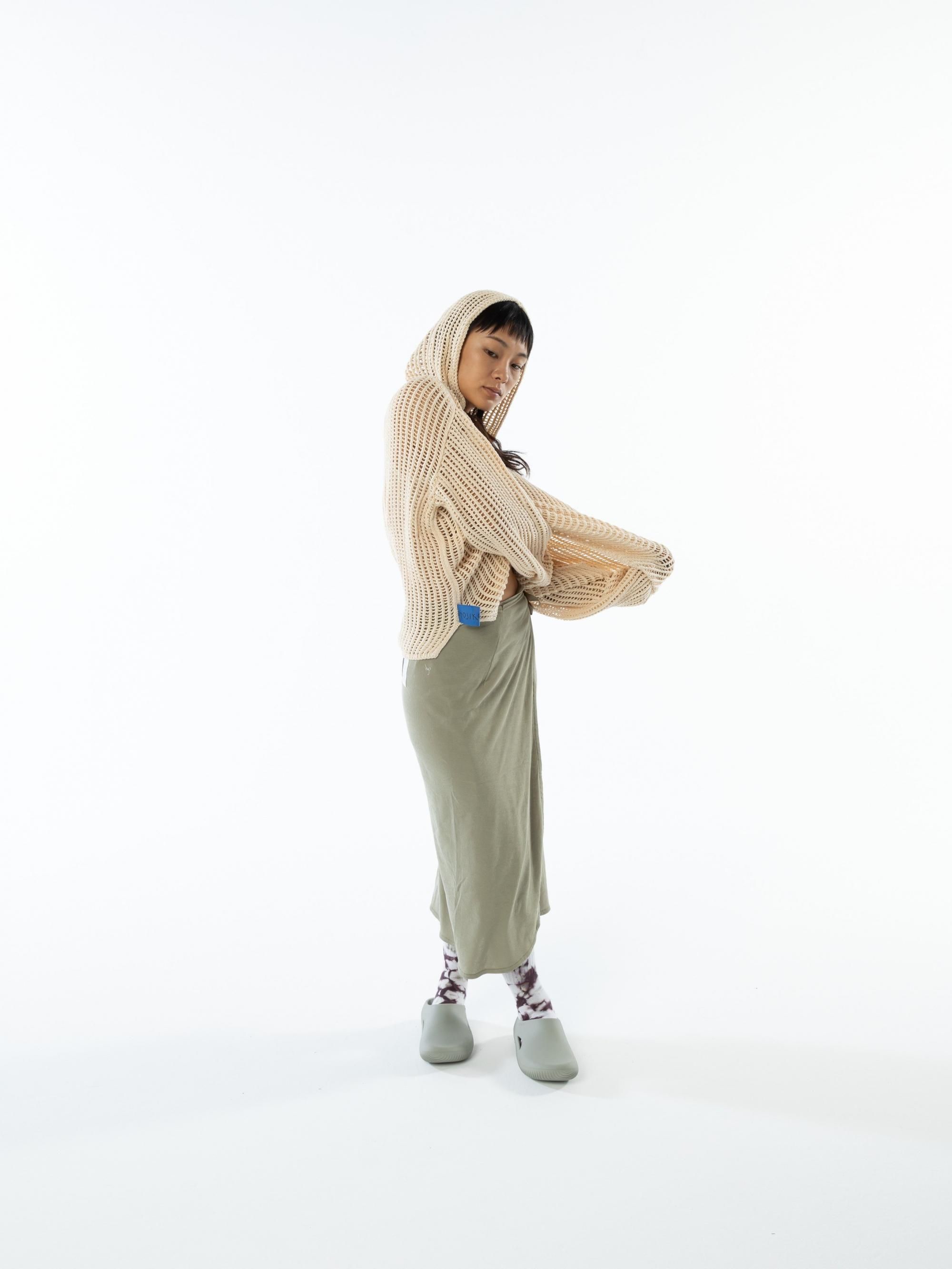 【irojikake（イロジカケ）】Feel the wind hoodie Feel the wind hoodie（NATURAL） - irojikake - online store