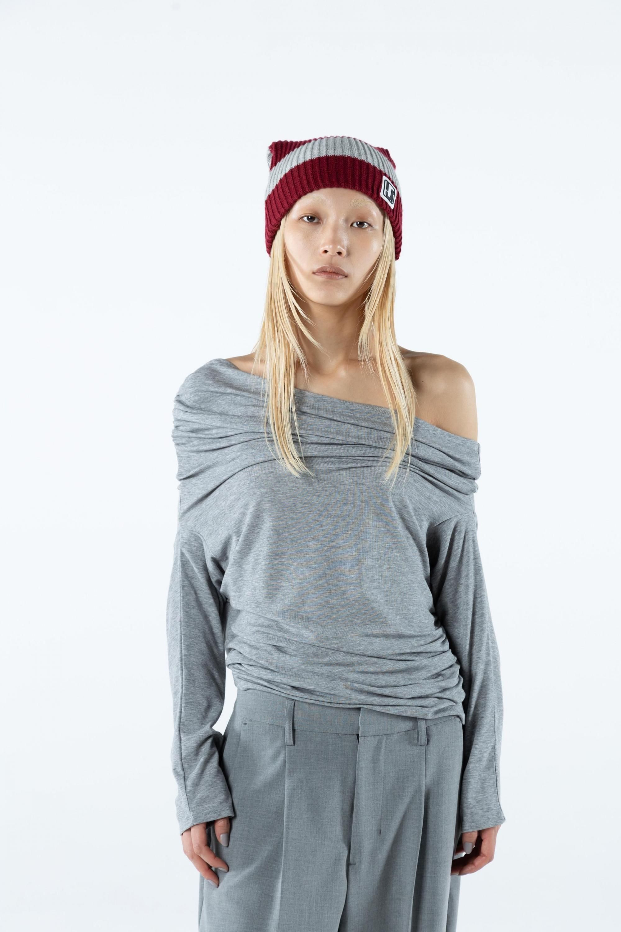 トップス irojikake KISS TOPS KISS TOPS（GRAY） - irojikake - online store