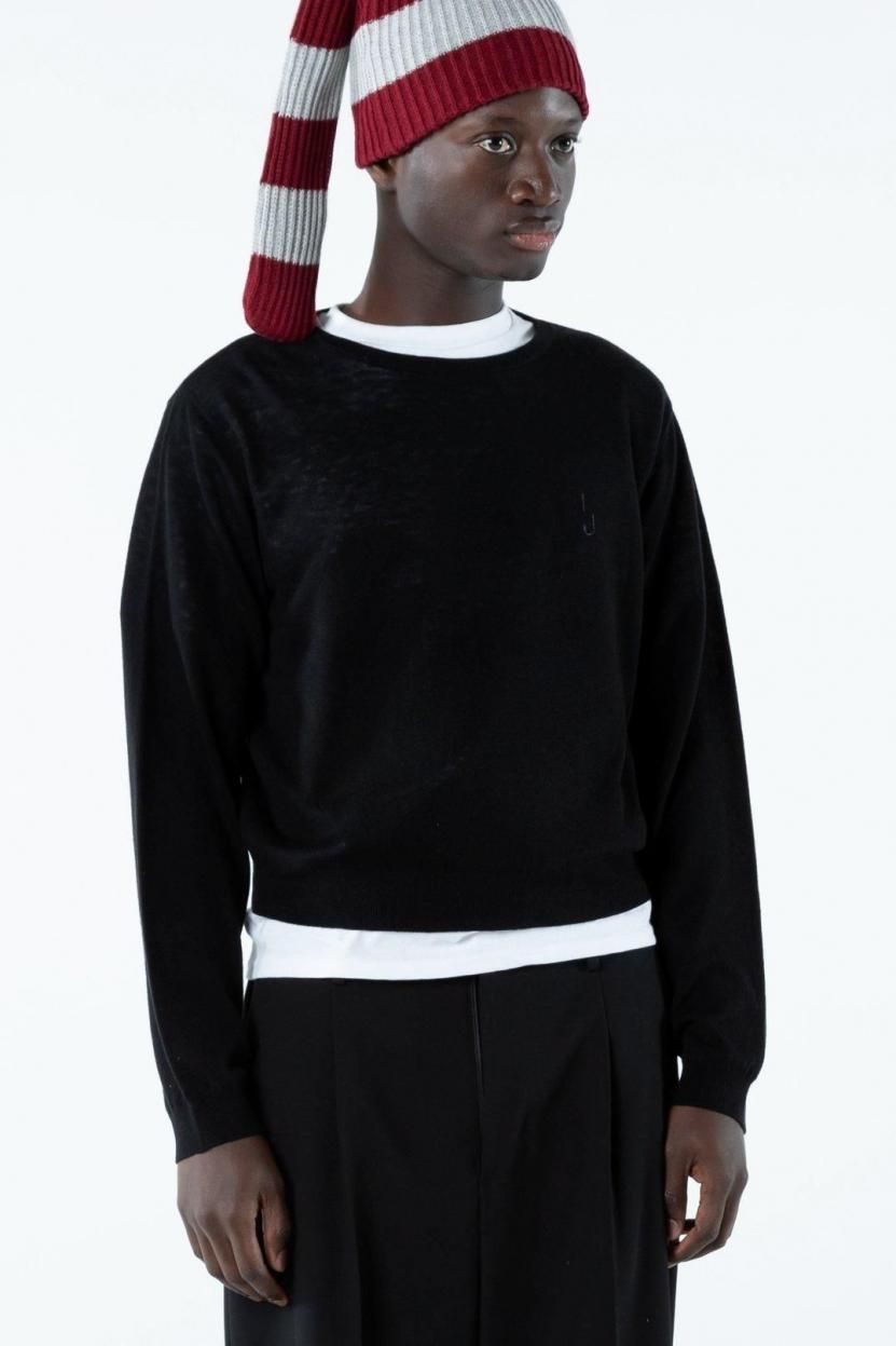 AIR KNIT TOPSBLACK