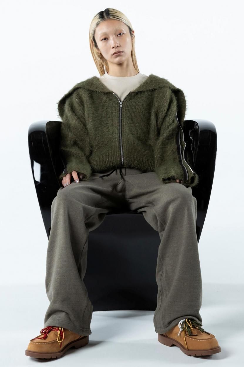 ECO SWEAT PANTS♲KHAKI