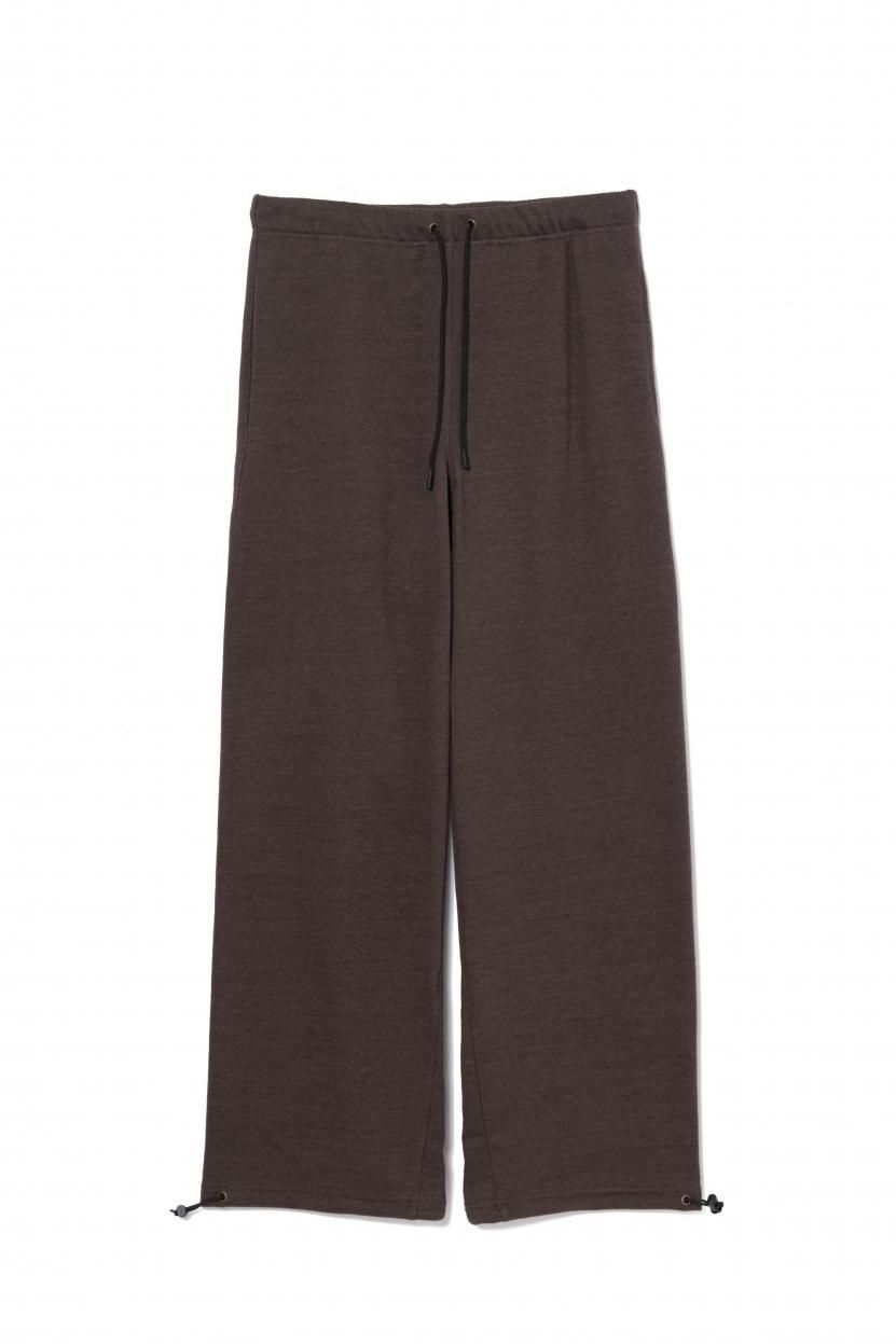 ECO SWEAT PANTS♲BROWN