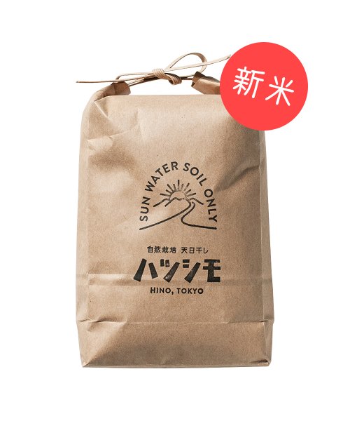 自然栽培米 ハツシモ 1.5kg【新米】