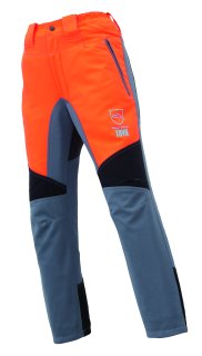 【フォレストガール】GBZ-200W/高視認・暑熱対策チェーンソー防護ズボン(女性向け)　M/L/2Lの商品画像