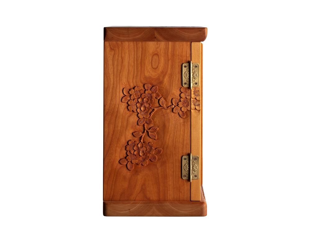 仏壇2枚扉 小 クリア色 BC-011 - 一彫堂 軽井沢彫家具工房 オンライン