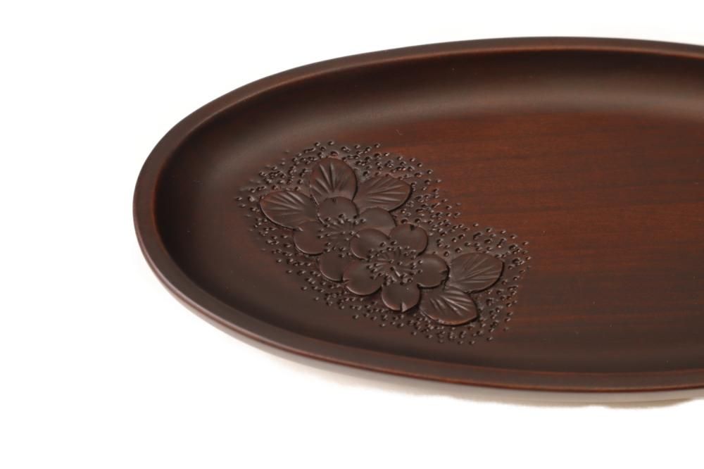 スリムトレー 桜 - 一彫堂 軽井沢彫家具工房 オンラインショップ