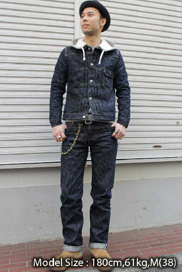 EIGHT-G(エイトジー) 男デニムアウター 8JK-03 ファースト型G EIGHT-G(エイトジー) 男デニムアウター 8JK-03 ファースト型G