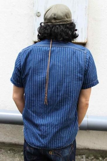 EIGHT-G(エイトジー) 半袖シャツ 8SS-19 ウォバッシュ EIGHT-G(エイトジー) 半袖シャツ 8SS-19 ウォバッシュ
