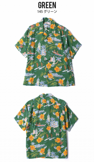 SUN SURF(サンサーフ) アロハシャツ SS38313 ”ALOHA HAWAII