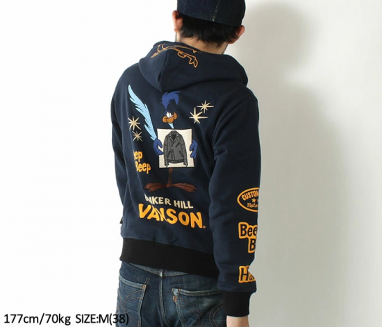 VANSONさん専用 VANSON（バンソン） スウェット・パーカー LTV-2121 ルーニー