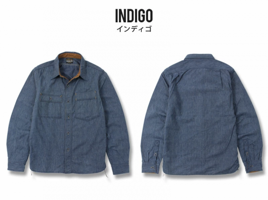 EIGHT-G(エイトジー) 長袖シャツ 8LS-55 6oz COVERT CHAMBRAY EIGHT-G(エイトジー) 長袖シャツ 8LS-55 6oz COVERT CHAMBRAY