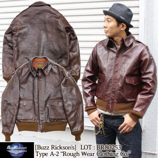 BUZZ RICKSON'SʥХꥯ󥺡 쥶ե饤ȥ㥱å BR80253 type A-2 Roughwear Clothing Co. Contract No.23380
