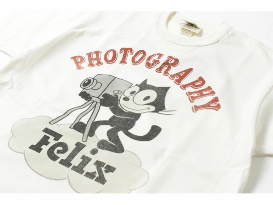 TOYS McCOY(トイズマッコイ) 半袖Tシャツ TMC2217 “PHOTOGRAPHY” FELIX