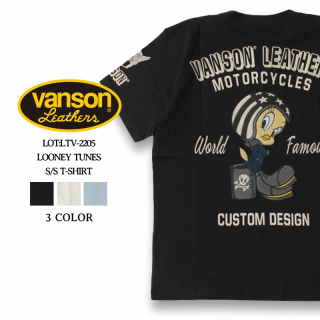 VANSON(Х󥽥) ȾµT LTV-2205 롼ˡƥ塼  LOONEY TUNES ȥƥ TWEETY