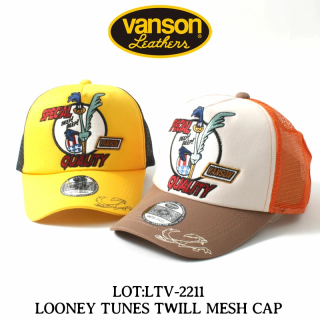 VANSON(Х󥽥) ߡʪ LTV-2211 롼ˡƥ塼  ɥʡ å å  LOONEY TUNES MESH CAP