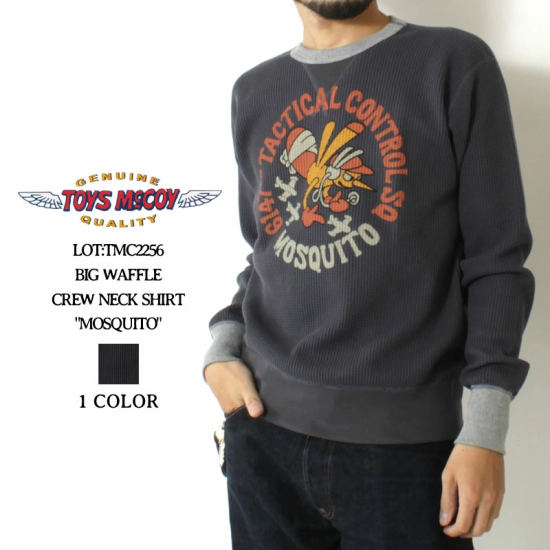 TOYS McCOY(トイズマッコイ) 長袖Tシャツ TMC2256 ”MOSQUITO TOYS McCOY(トイズマッコイ) 長袖Tシャツ TMC2256 ”MOSQUITO