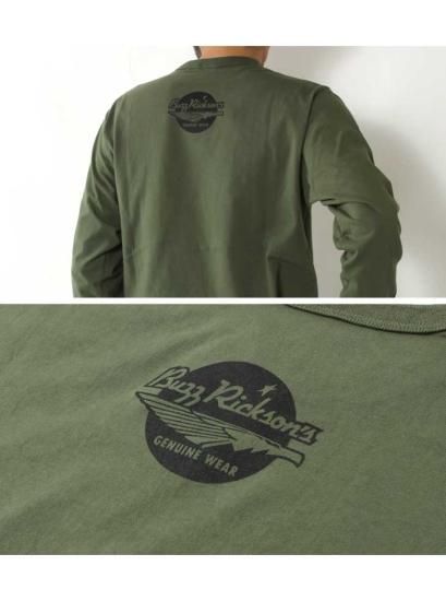 BUZZ RICKSON'S(バズリクソンズ) 長袖Tシャツ BR69077 BUZZ RICKSON'S(バズリクソンズ) 長袖Tシャツ BR69077