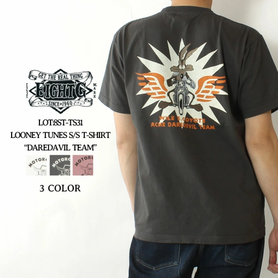 EIGHT-G(エイトジー) 半袖Tシャツ 8ST-TS31 “DAREDEVIL TEAM EIGHT-G(エイトジー) 半袖Tシャツ 8ST-TS31 “DAREDEVIL TEAM